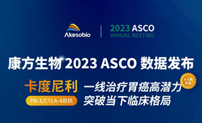 ASCO2023 | 卡度尼利1L胃癌2年随访：全人群高效缓解！PD-L1阴性疗效惊艳