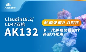 第6个双抗IND！安博官方网页版生物AK132(Claudin18.2/CD47双抗)治疗晚期实体瘤获批临床