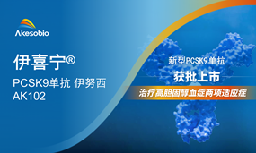 安博官方网页版生物伊喜宁®（伊努西单抗，PCSK9）治疗高胆固醇血症两项适应症获批上市