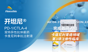 卡度尼利联合疗法用于胃癌围手术期治疗III期临床研究首例患者入组