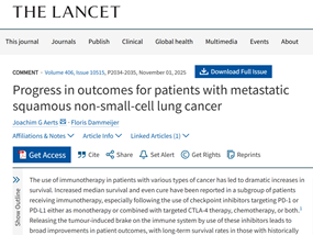 《柳叶刀》&《Nature》子刊评论文章盛赞依沃西颠覆肺癌治疗
